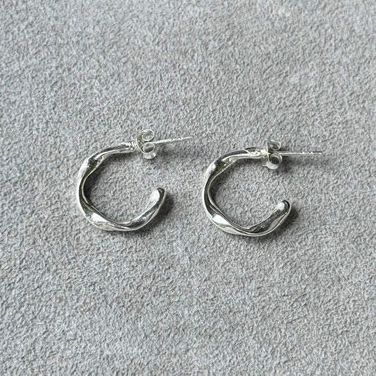 Silver925 hoop pierce 10