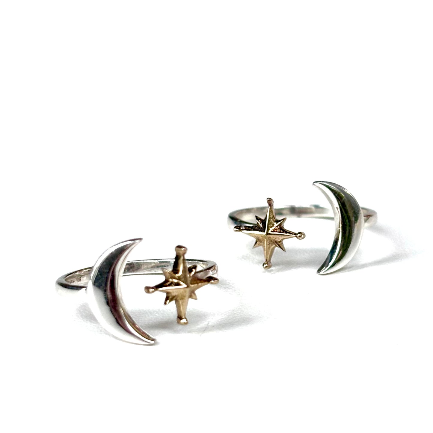 Moon×Star plain ring 1