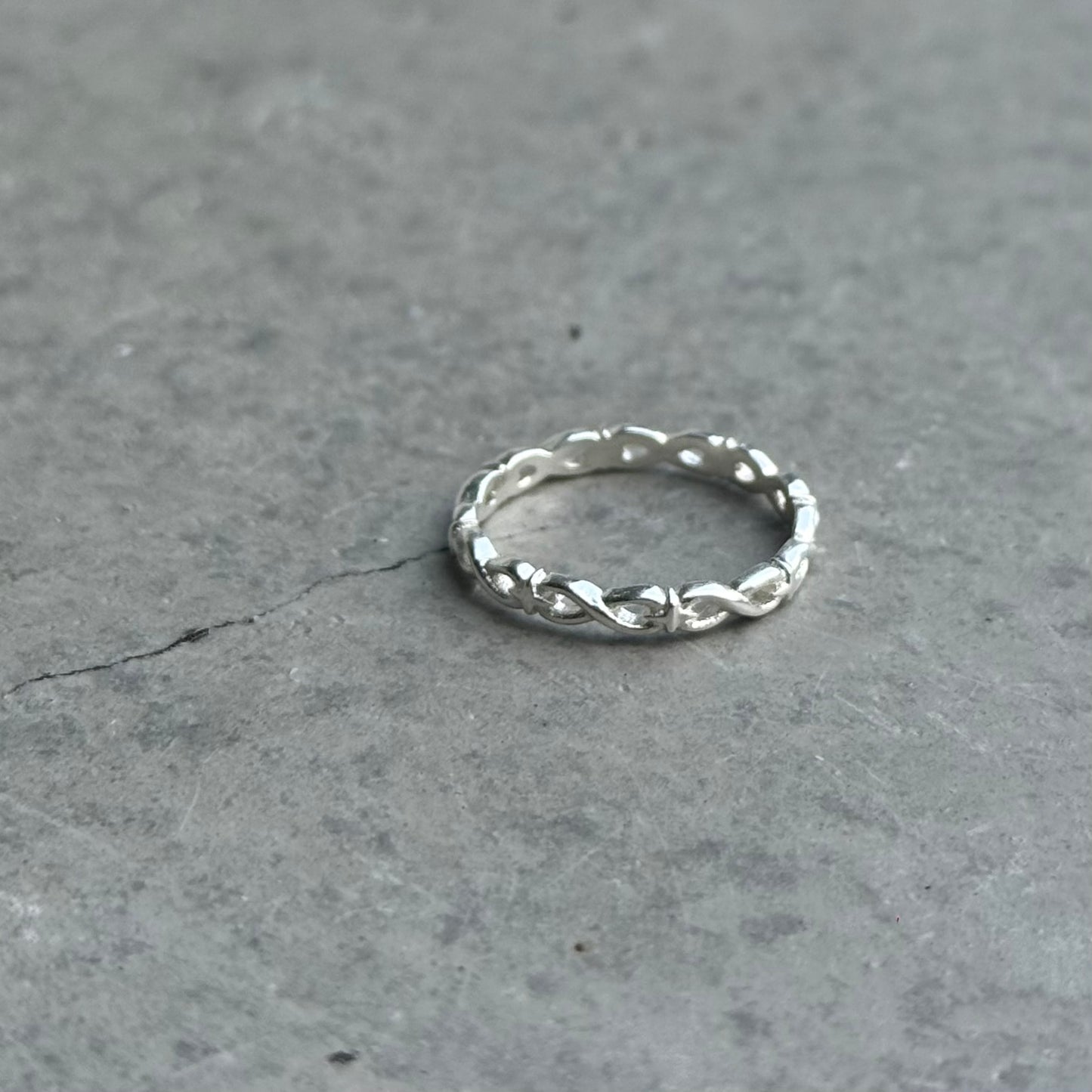 Star plain ring 9