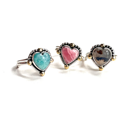 Heart ring 4