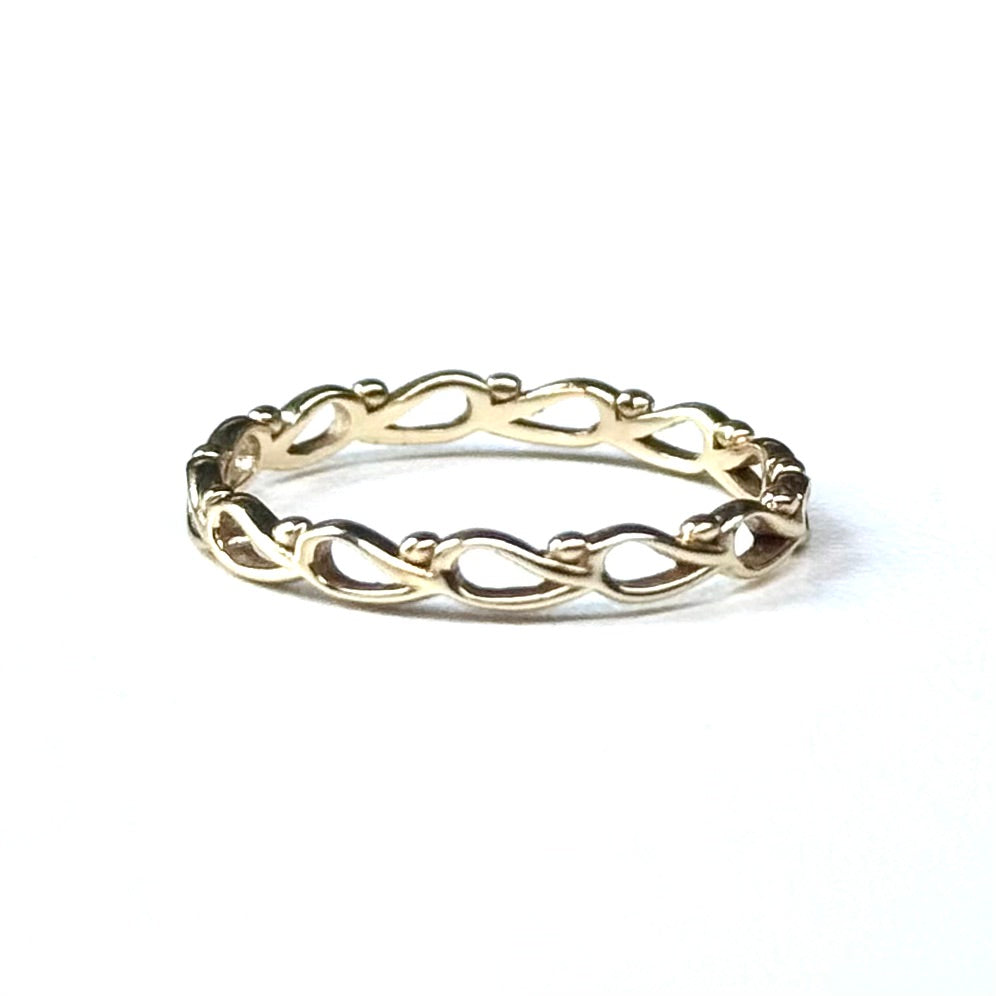 Brass plain ring 18