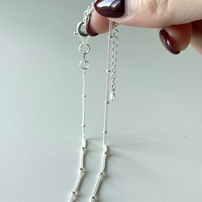 Silver925 chain necklace 3