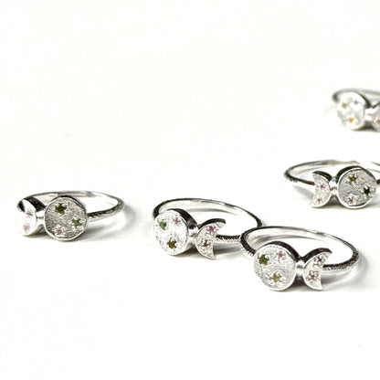 Moon design ring 8