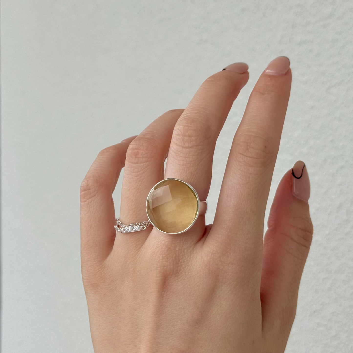 Big stone ring 5