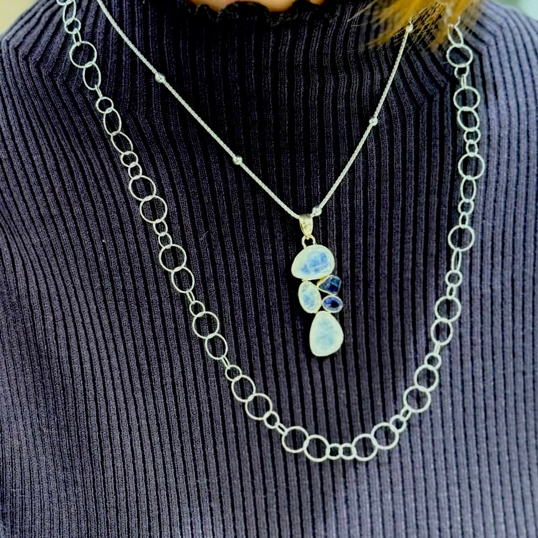 Silver925 chain necklace 56