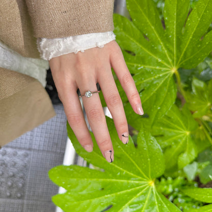 Silver925 1stone ring 5