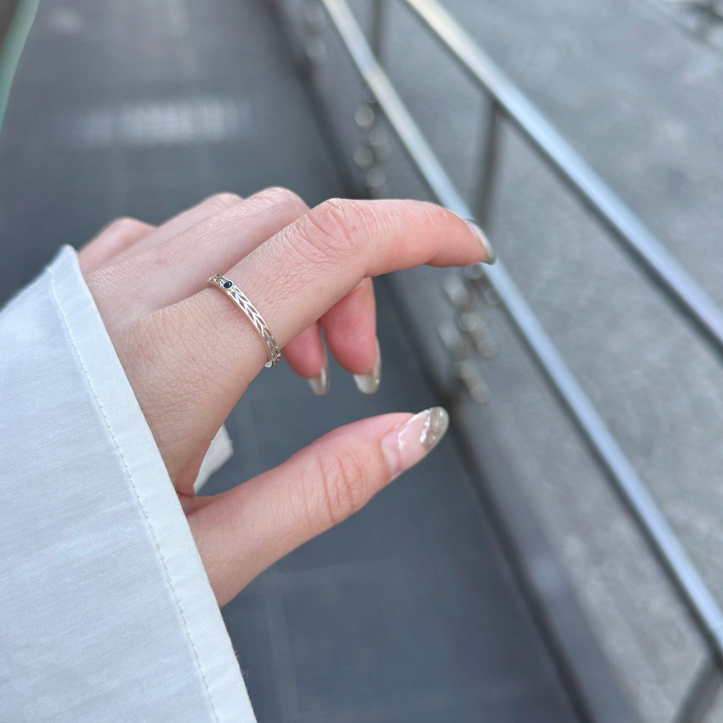 Silver925 design ring 10