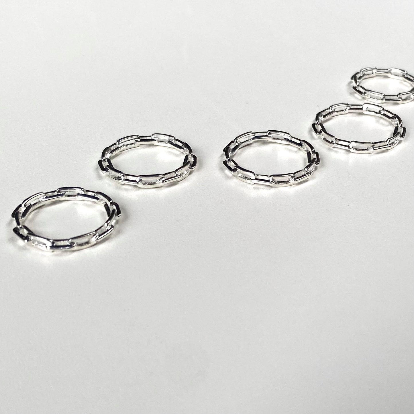 Silver925 plain ring 3
