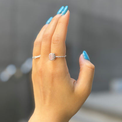 Roughcut ring