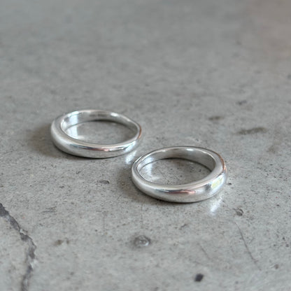 Silver925 plain ring 46