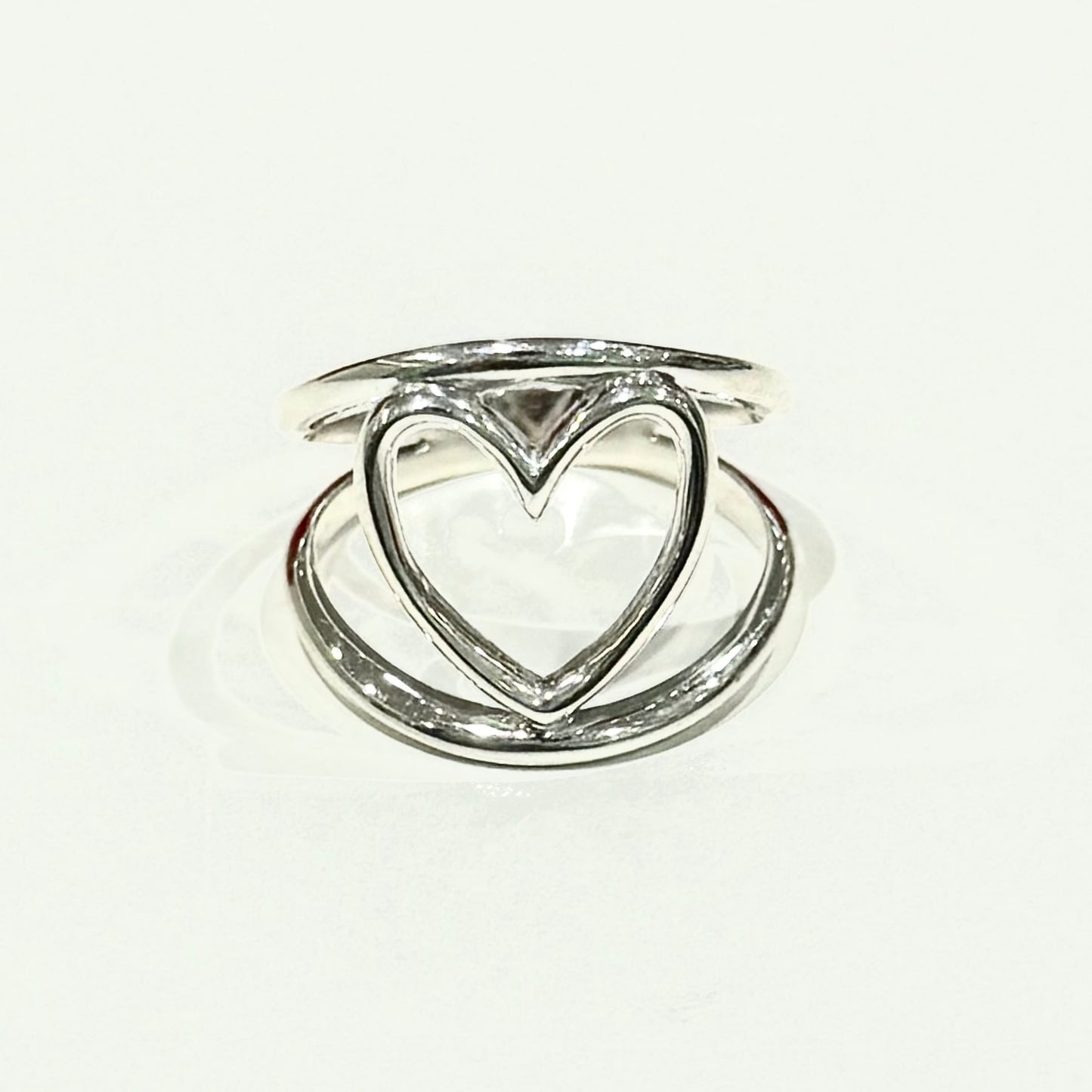 Heart plain ring 79