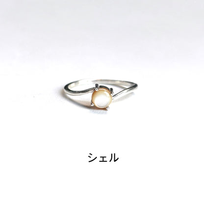 Silver925 1stone ring 1