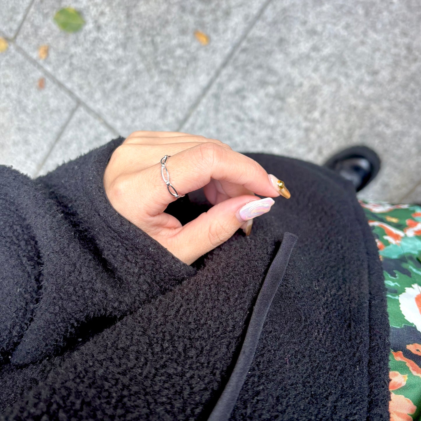 Silver925 plain ring 98