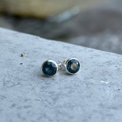 London Bule topaz pierce