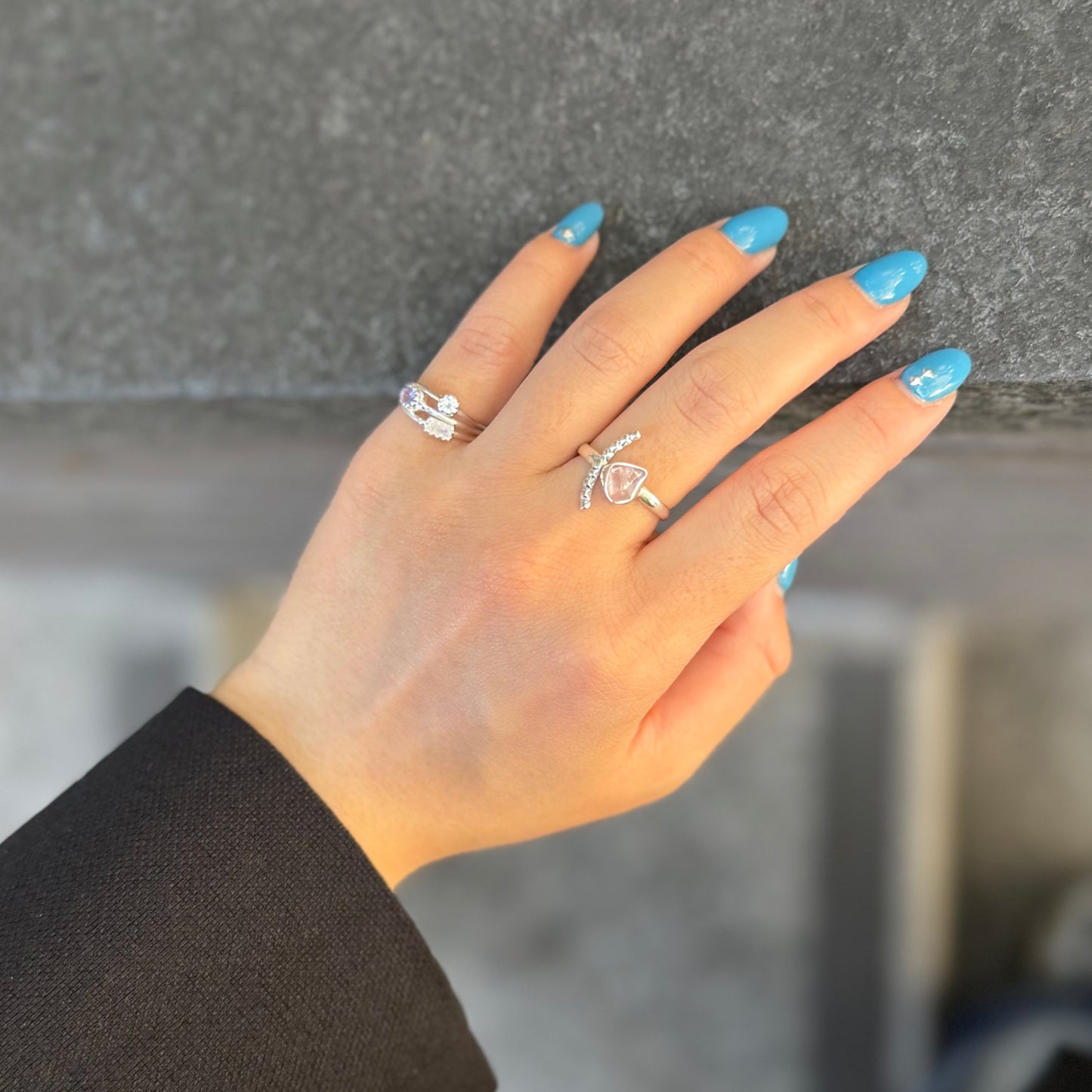 Silver925 design ring 123