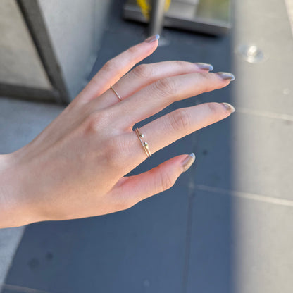 Silver925 plain ring 9