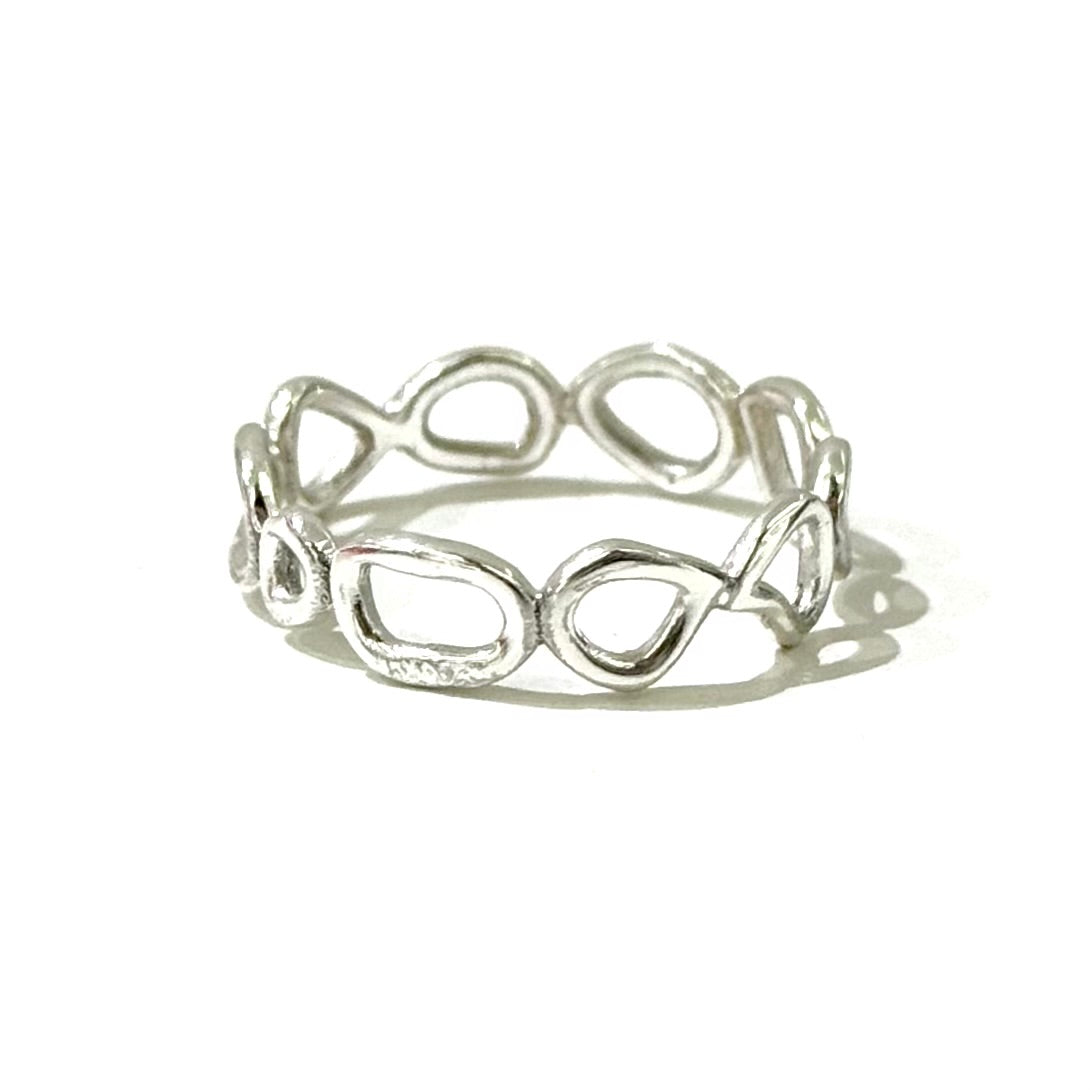 Silver925 plain ring 12