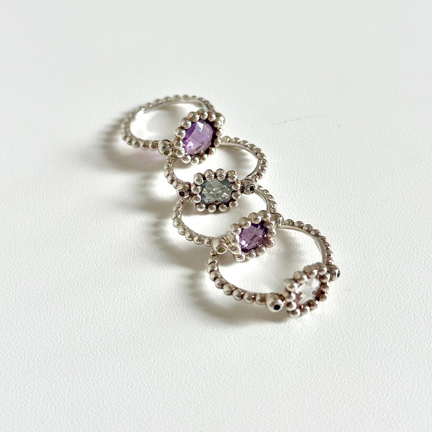 【Bijumam poco】Silver925 tsubu design ring