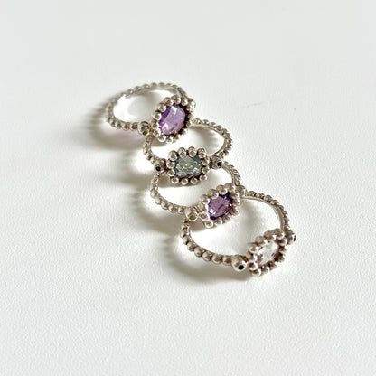【Bijumam poco】Silver925 tsubu design ring