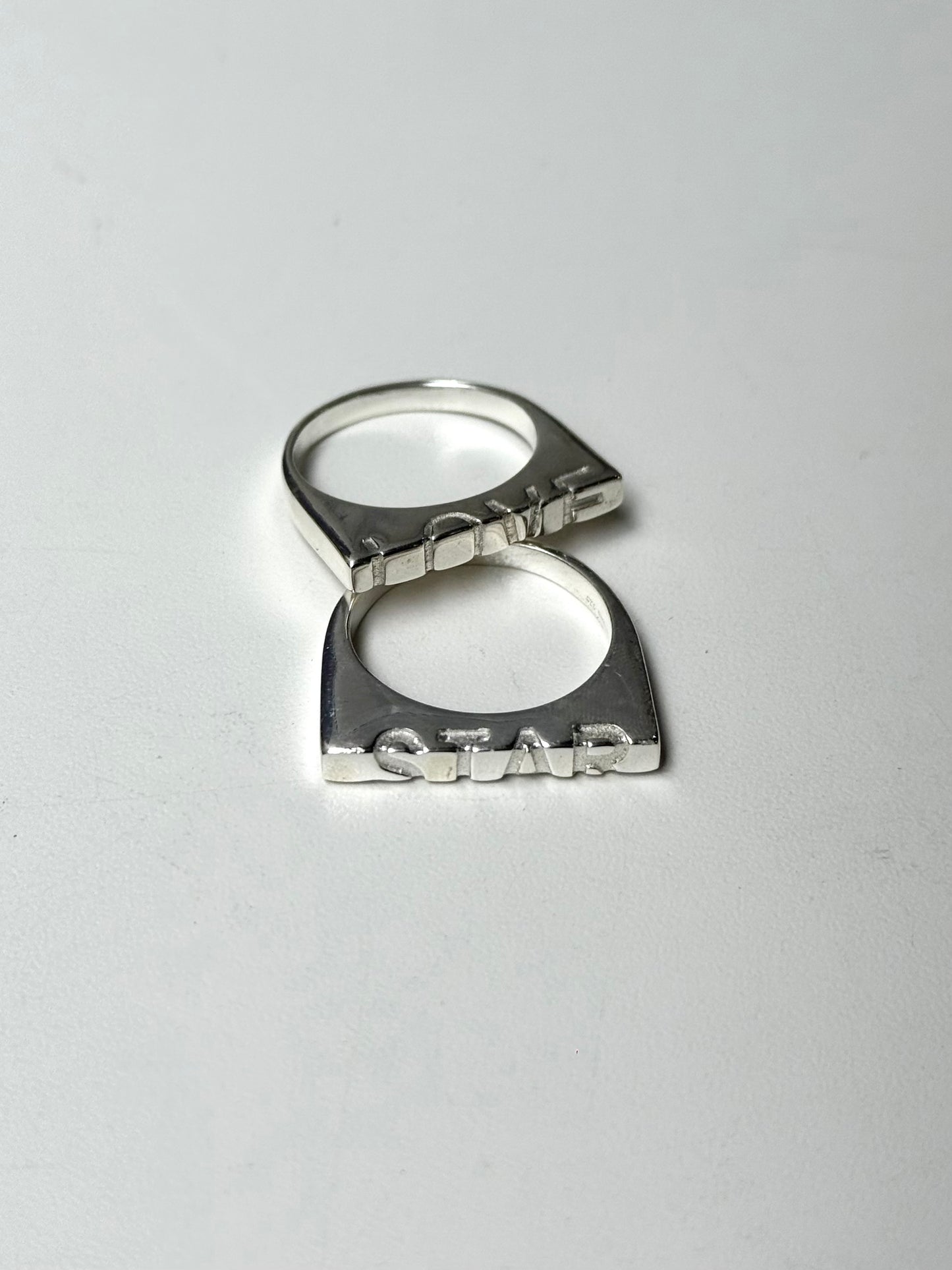 STAR plain ring 8