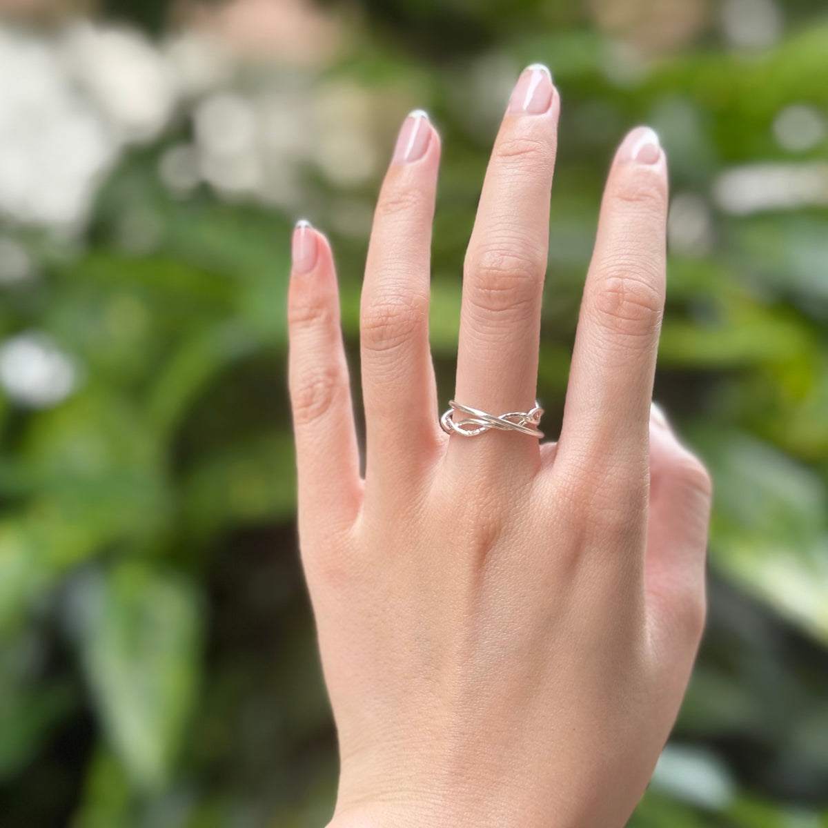 Silver925 stacking ring 1