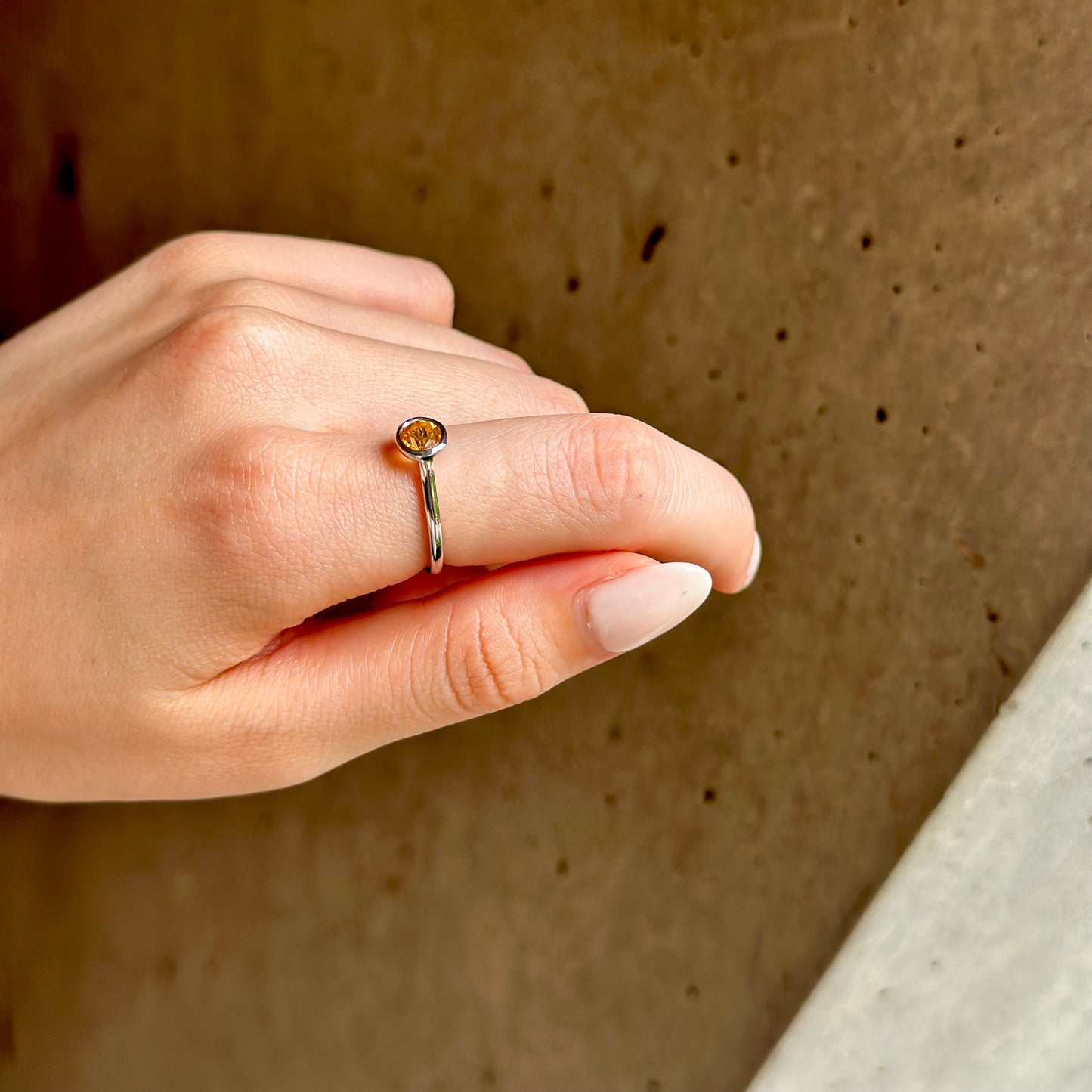 Silver925 1stone ring