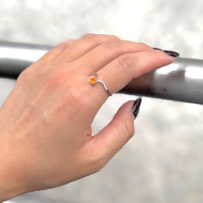 Silver925 V design ring 7