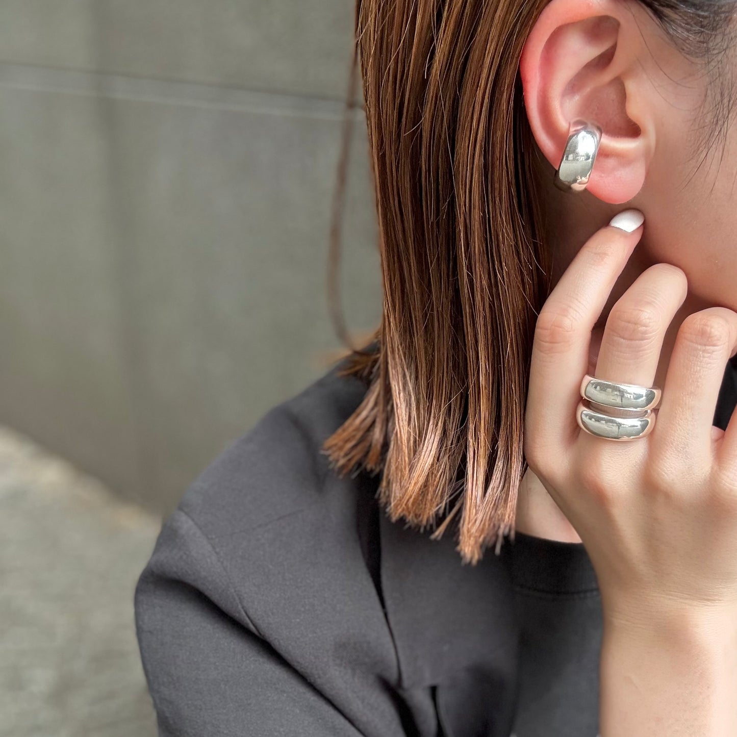 Silver925 ear cuff