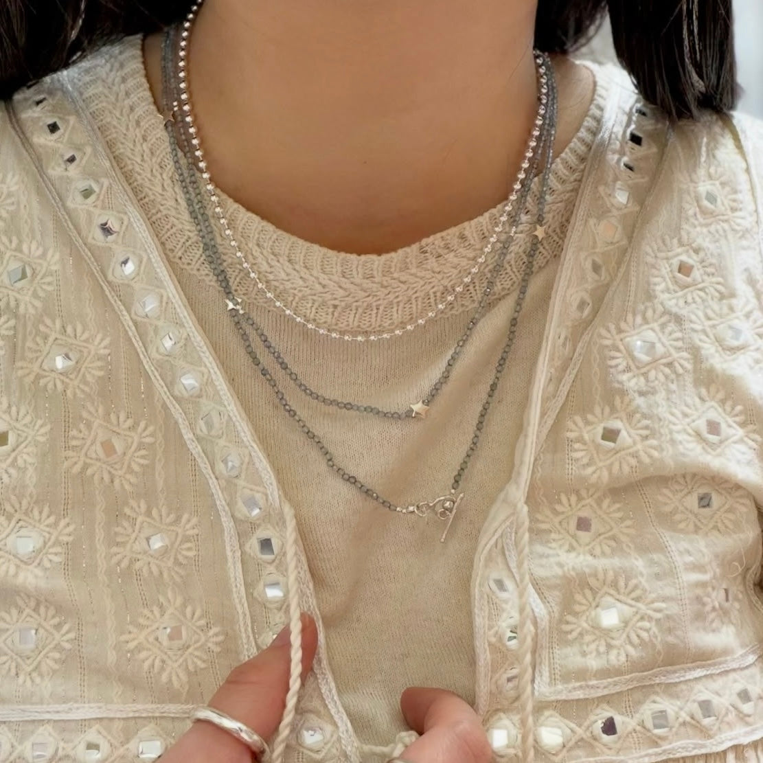 Star×Stone necklace