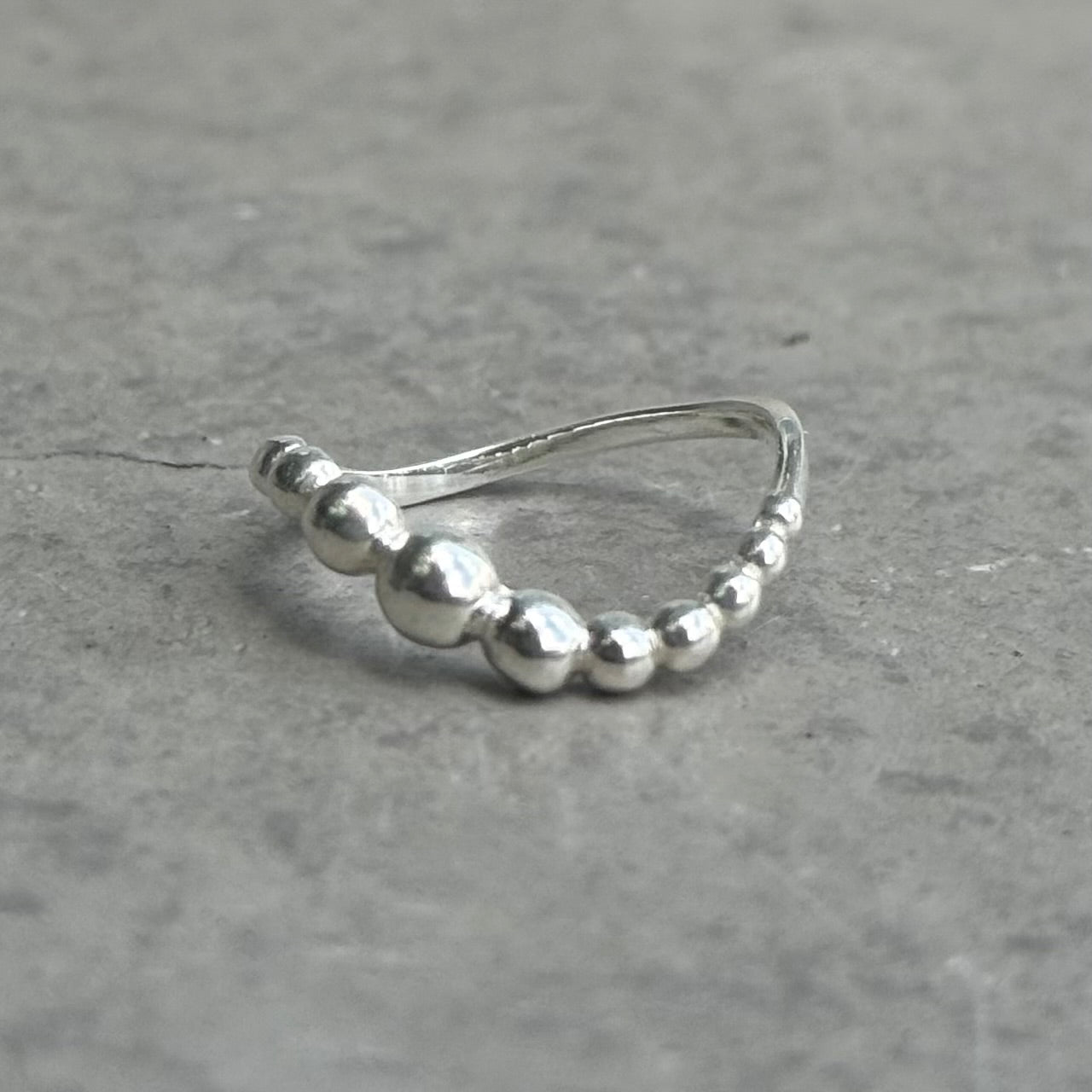 Silver925 plain ring 37