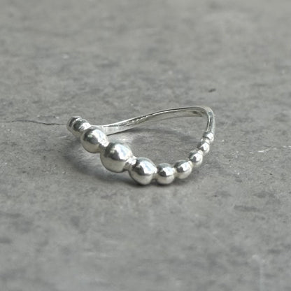 Silver925 plain ring 37