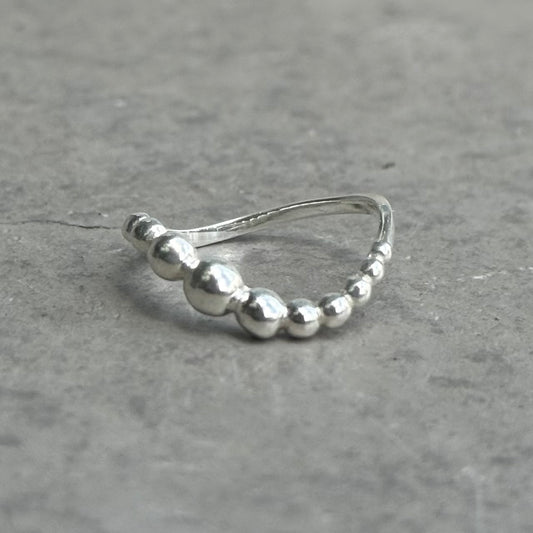 Silver925 plain ring 37
