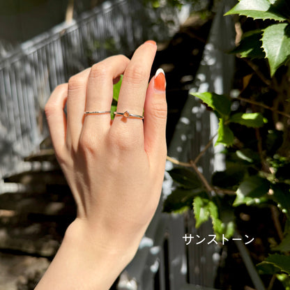 Silver925 petit ring 17