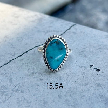 American turquoise ring