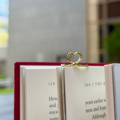 Brass Heart plain ring 11