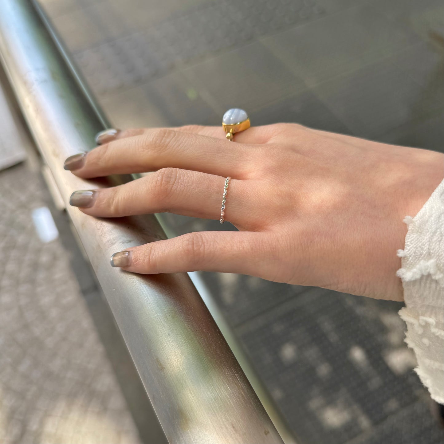 Heart plain ring 67