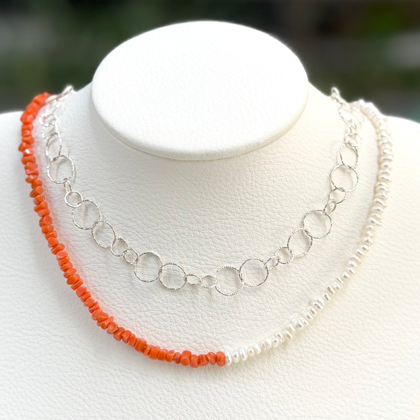 Brass Stone necklace