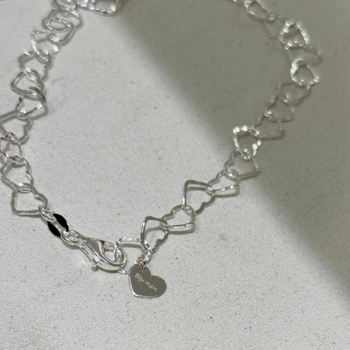 Italian chain necklace 〈Heart〉