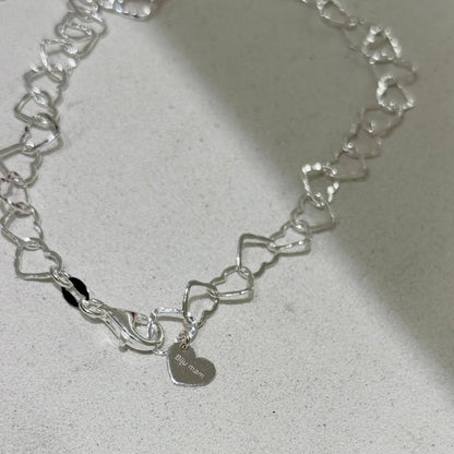 Italian chain necklace 〈Heart〉
