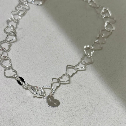 Italian chain necklace 〈Heart〉