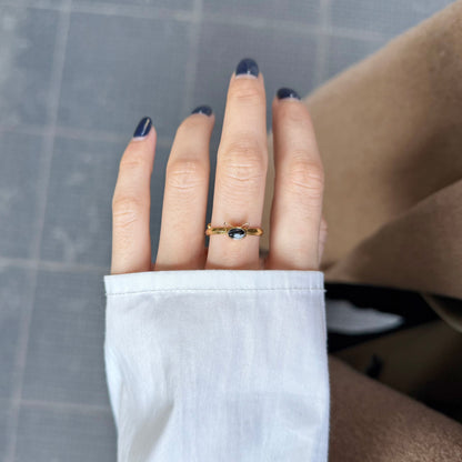 Brass Cat design ring 2