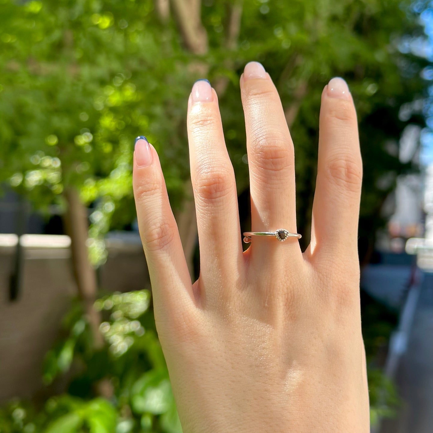 Silver925 petit ring 77