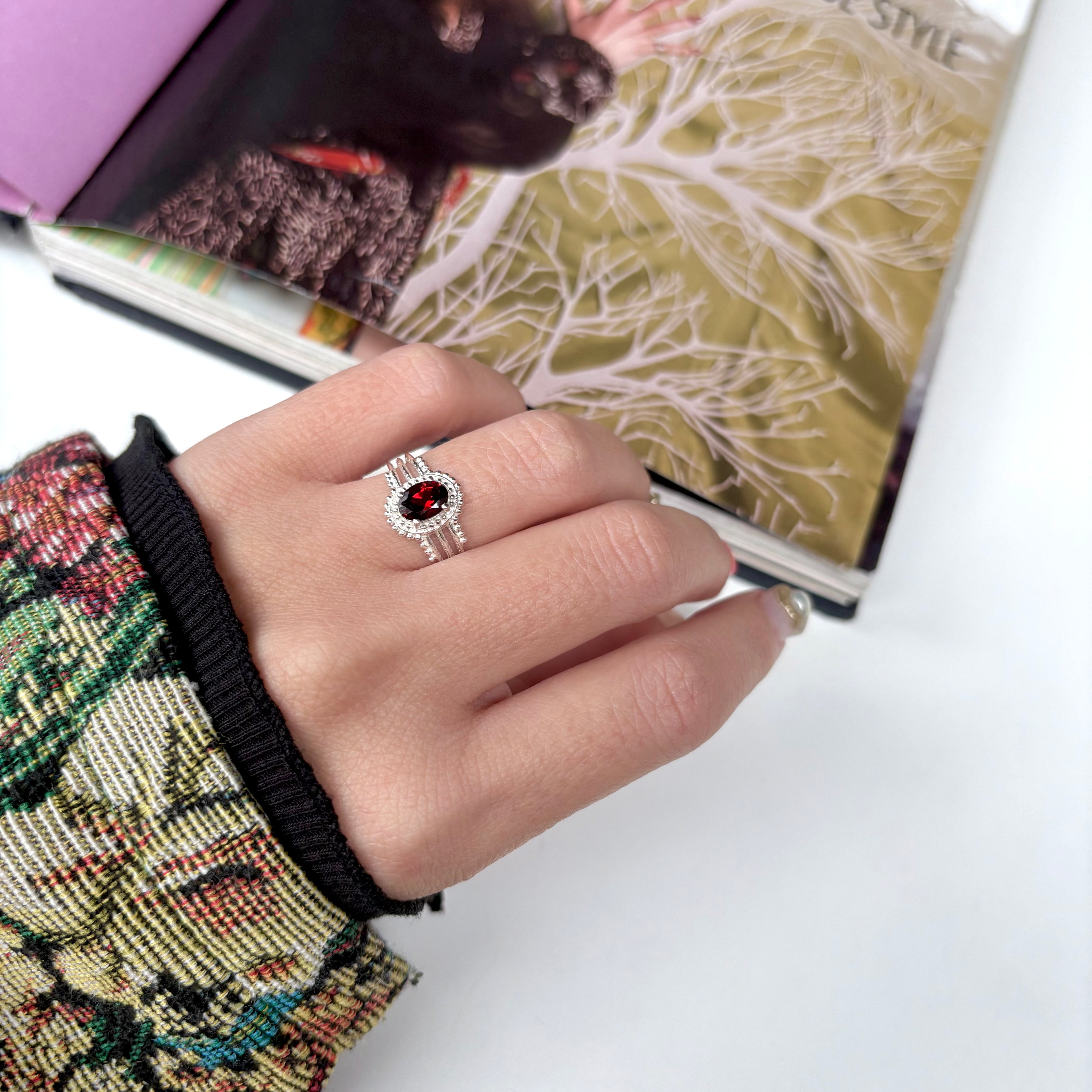 Silver925 design ring 5 – Biju mam