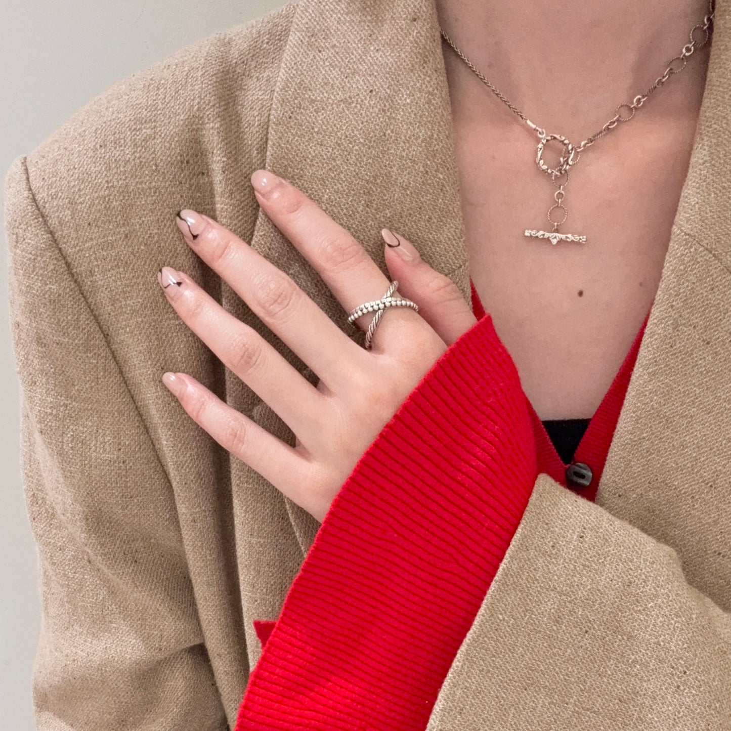 〈渋谷限定〉【Biju mam poco】Silver925 plain ring