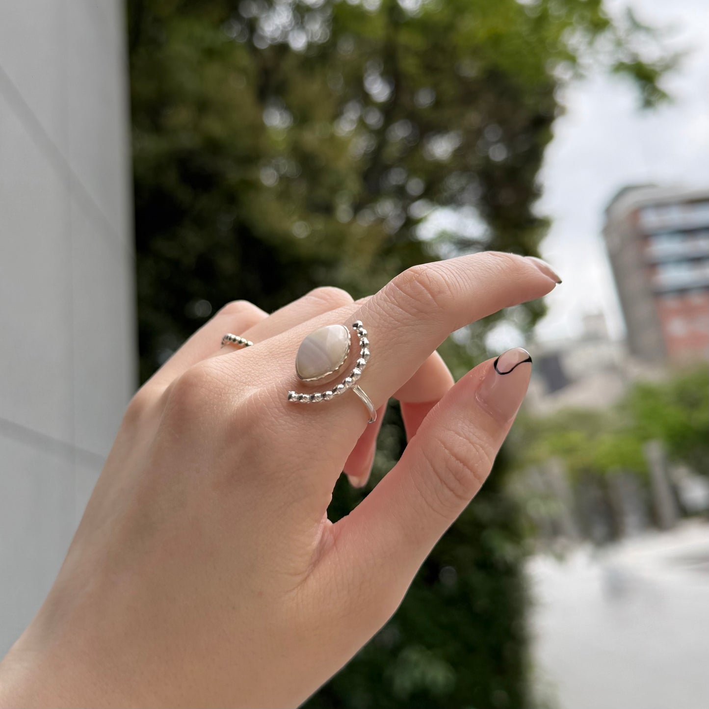 Silver925 design ring 95