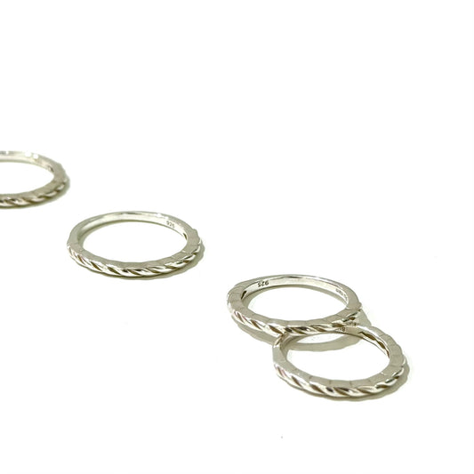 Silver925 plain ring 14