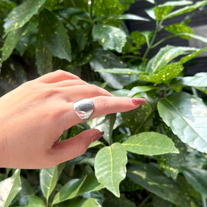 Silver925 plain ring 49