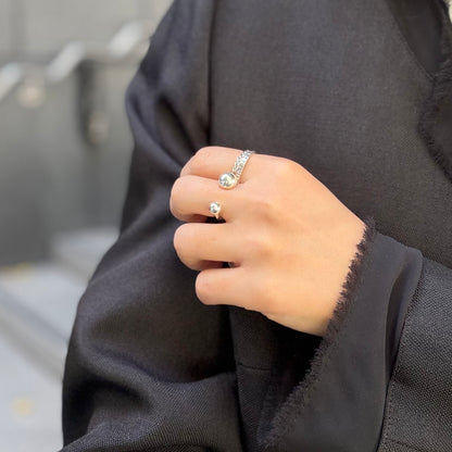 Silver925 plain ring 62