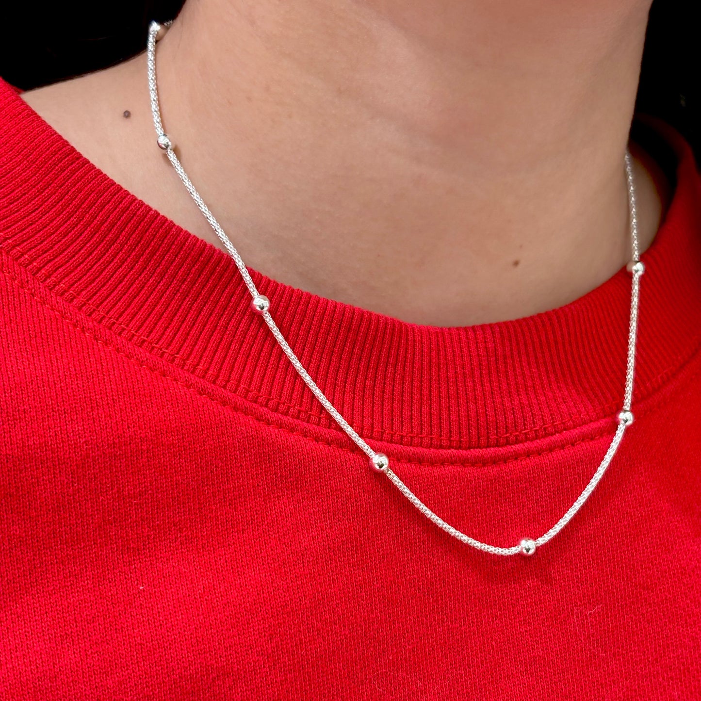 Silver925 chain necklace 51