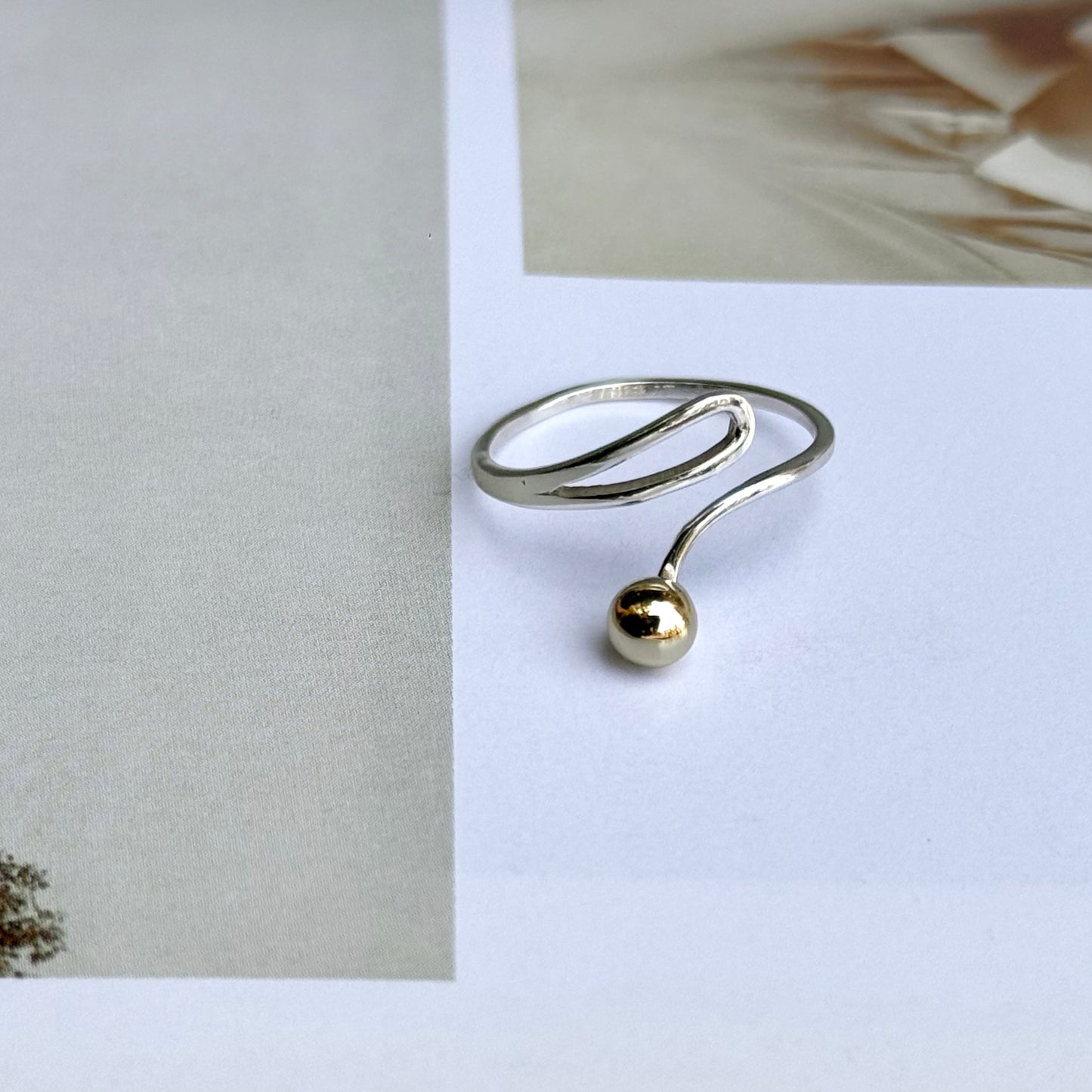 Mix plain ring 4〈Ball〉